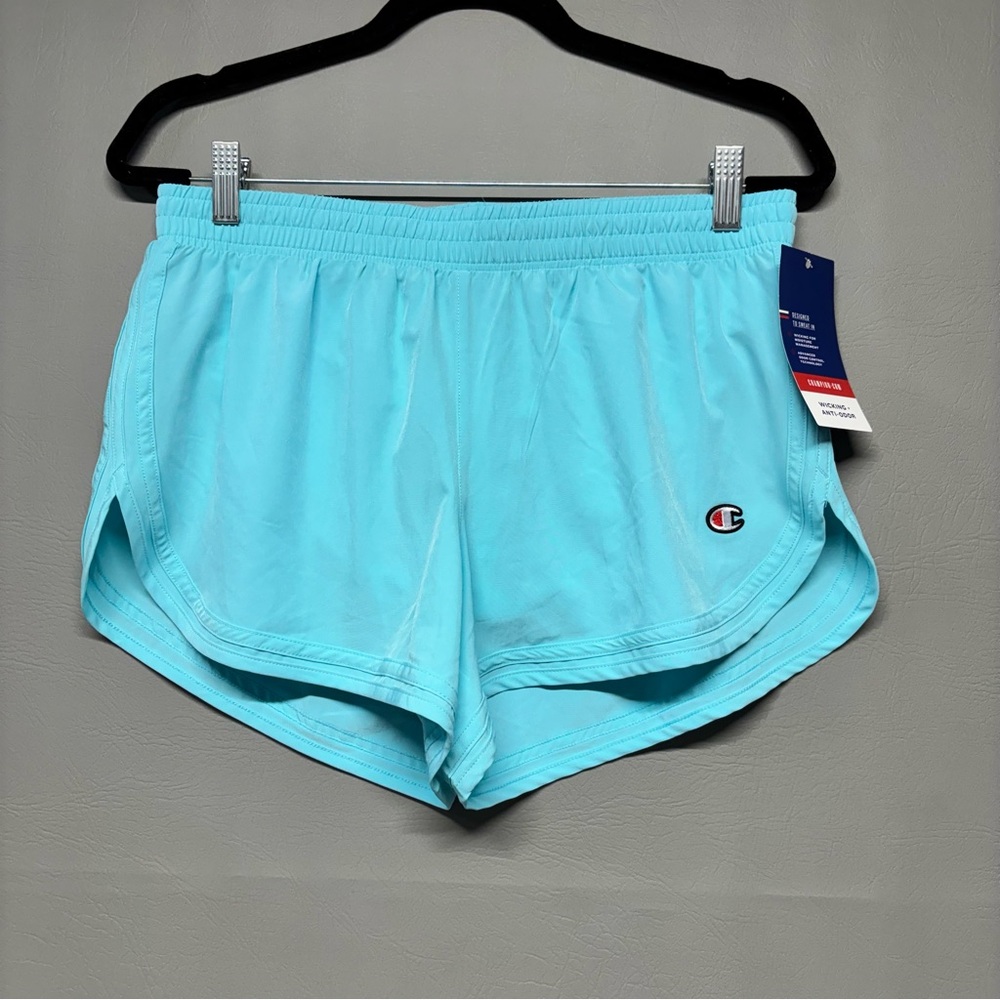 ✨Champion Women's Aqua Athletic Shorts Size M